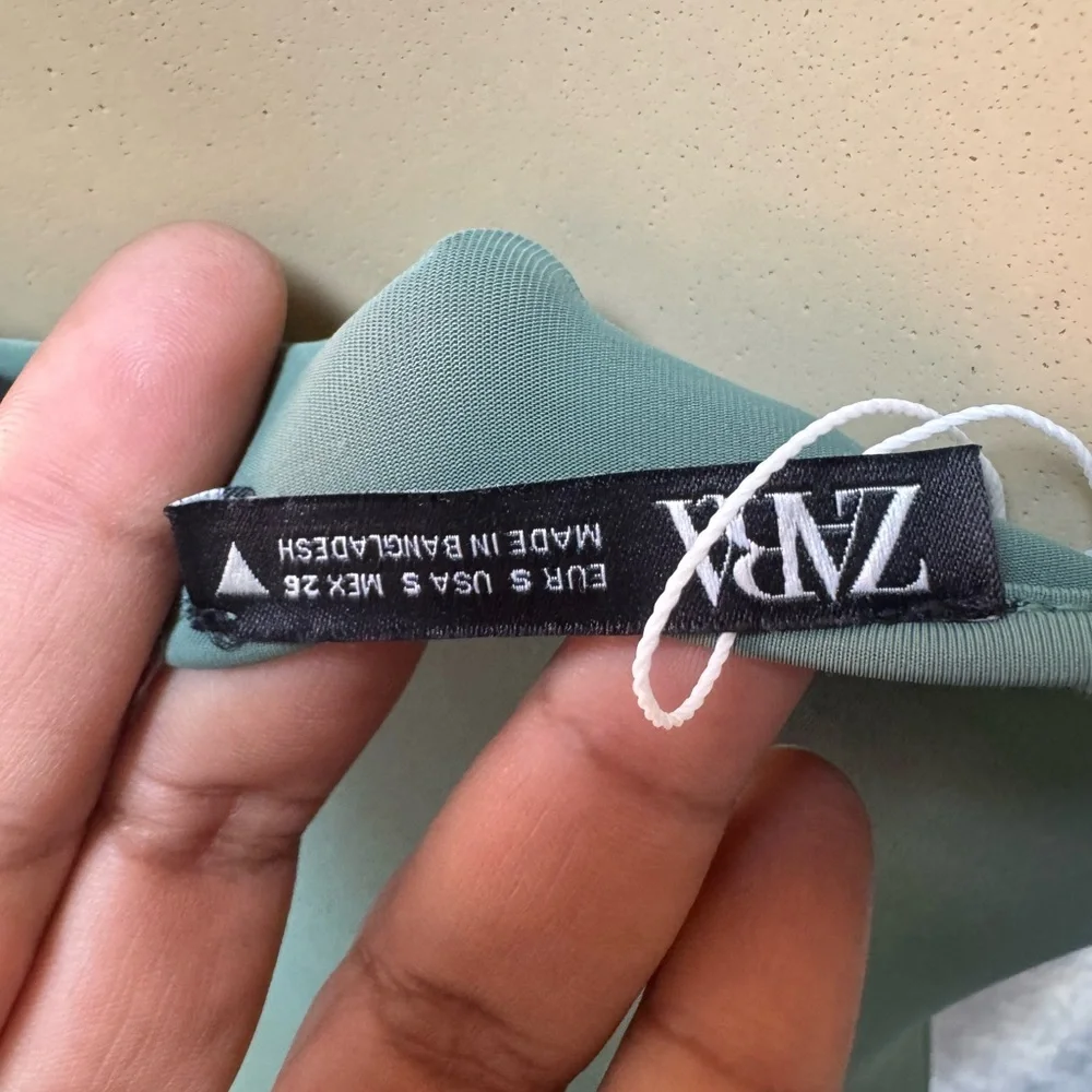 Zara Mint Green Dress - Picture 4 of 5